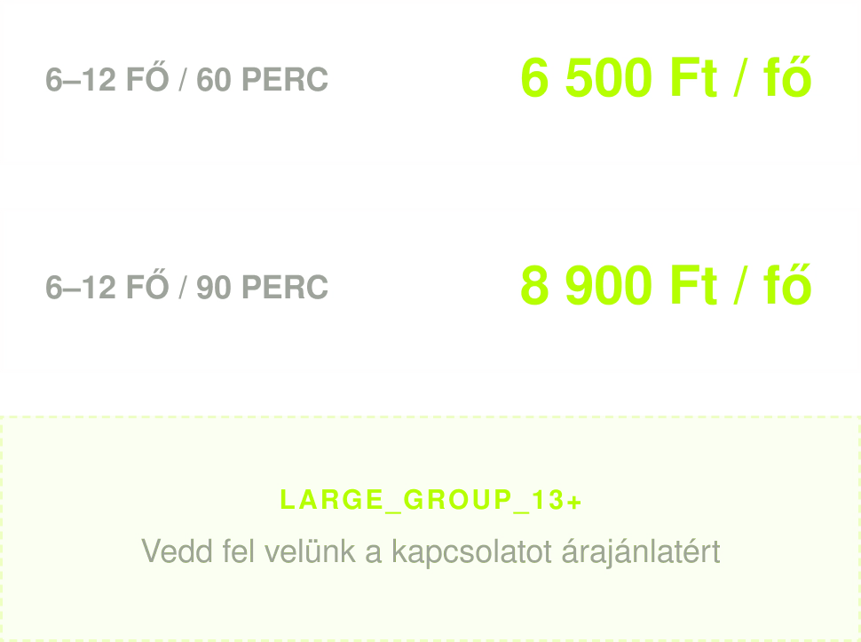 Csoportos csomag